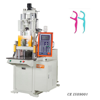 Machines de moulage par injection de plastique standard verticale pour les bâtons de fil dentaire