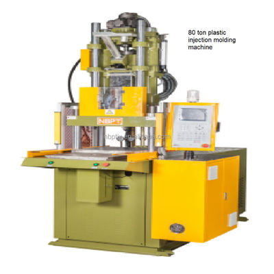 Machine de moulage par injection de plastique de 80 tonnes verticale CE ISO9001