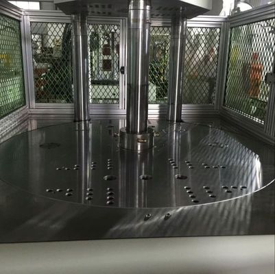 Verticale 55 tonnes machine de moulage par injection verticale de plastique avec table rotative